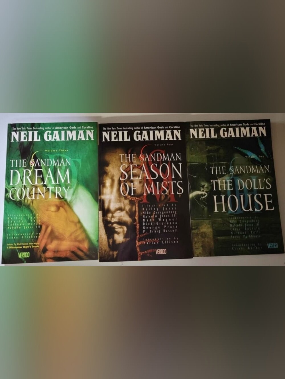 Bundle Of 3 Neil Gaiman Books